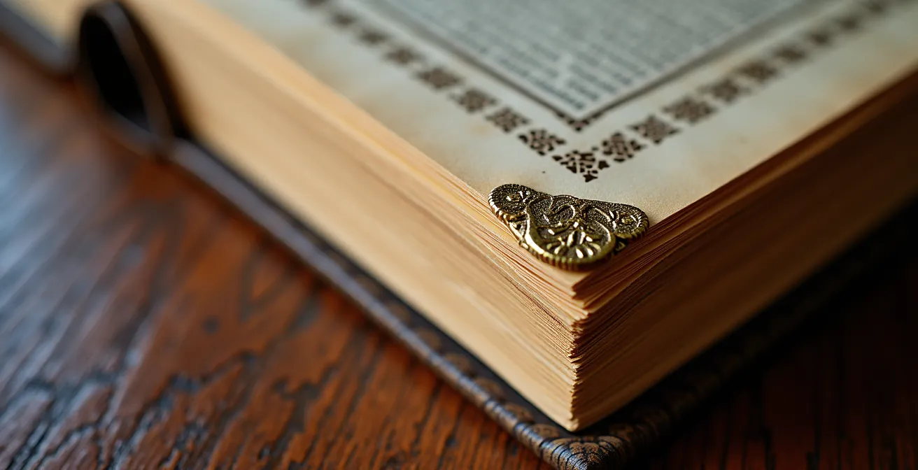 Close-up of organized corporate minute book with legal documents and registration forms for Quebec real estate corporation