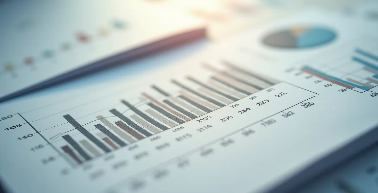 Close-up view of financial documents and reserve fund studies spread on table